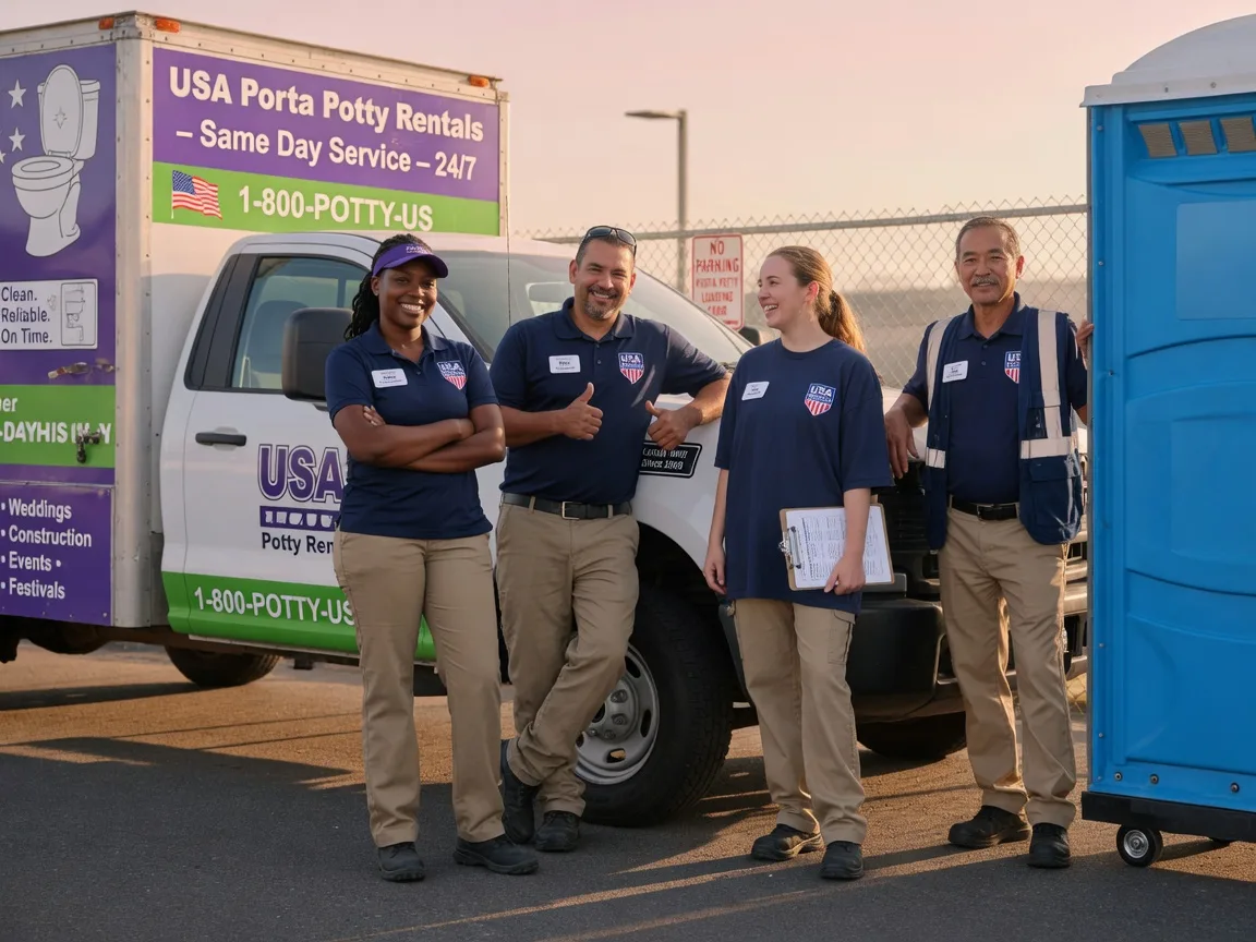 Porta Potty Rental company in Powellsville, NC